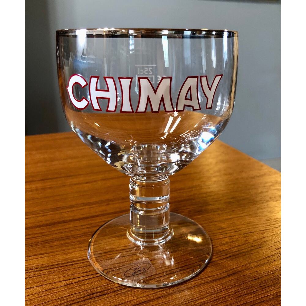 Chimay Beer Goblet Chalice Brasserie de Chimay Belgium Ale Trappist Monastery
